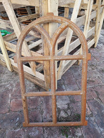 Quadro antigo de Windows do ferro fundido de Furnature do europeu para Decorationl home