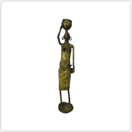 Zinco antigo feito à mão das estátuas do ferro fundido livre para o bronze de silicone