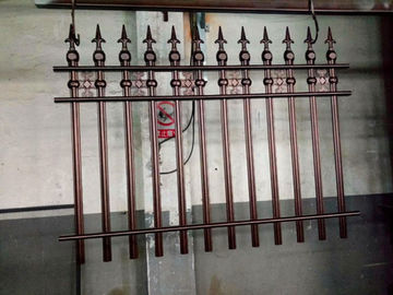 Rosetas da cerca do ferro fundido do ferro forjado para a cerca home da barra de ferro da decoração