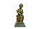 Estátuas home do ferro fundido da antiguidade da decoração/estátuas de bronze do vintage