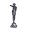 Estátuas feitos à mão do anjo da antiguidade do estilo da arte popular da estátua da sereia do metal do ferro fundido