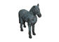 Estátuas animais do ferro fundido europeu clássico/ornamento animais jardim do metal